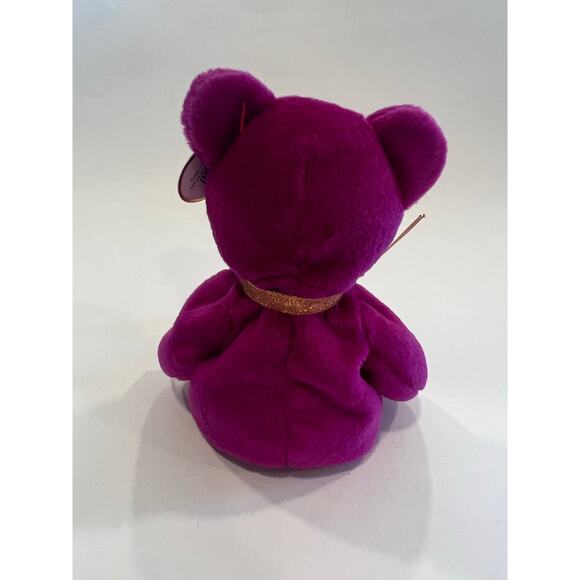 TY Beanie Baby Millennium Millenium Bear 1999 Retired With Tag Errors - Picture 12 of 12